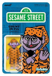 Sesame Street Figura ReAction Wave 06 Count Von Count (PJs) 10 cm