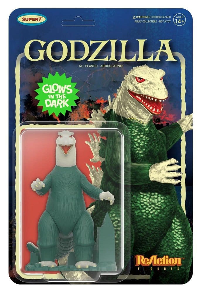 Godzilla Toho Figura ReAction Godzilla Model Kit (Glow) 10 cm Frikytopia