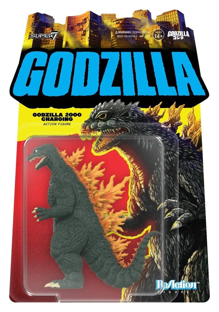Godzilla Toho Figura ReAction Godzilla (2000, Charging) 24 cm Frikytopia