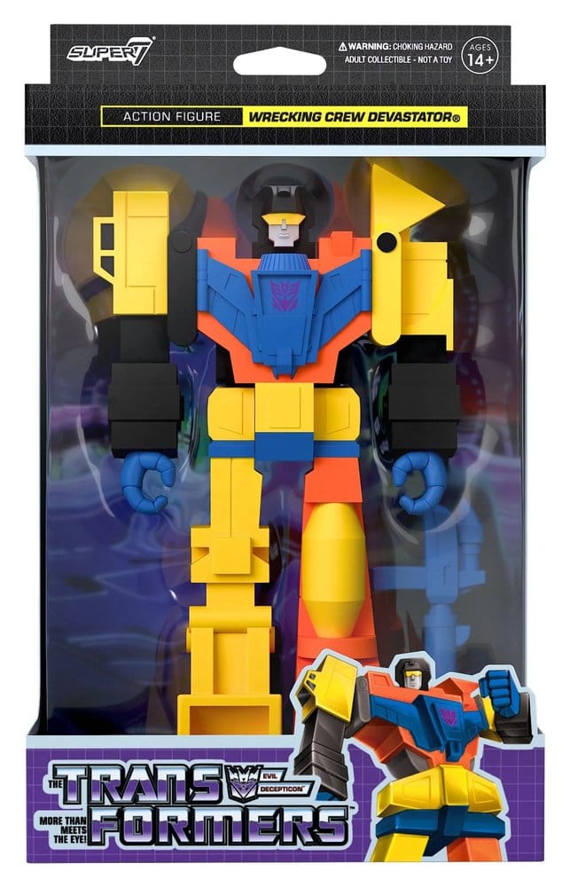 Transformers Figura ReAction Devastator 10 cm Frikytopia