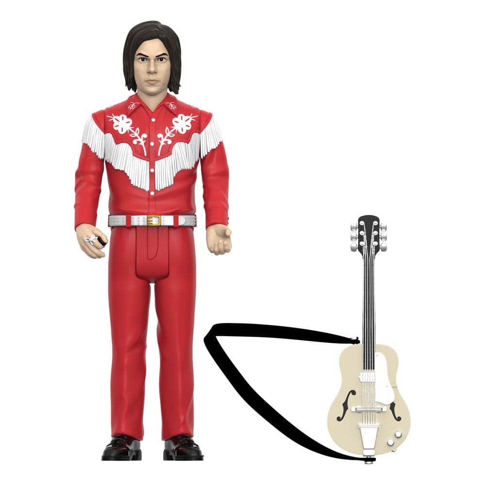 The White Stripes pack de 2 Figuras ReAction Wave 02 The White Stripes (Elephant) 10 cm