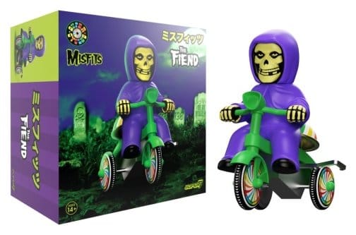 Misfits Super Cycles Vehículo Fiend (Purple w/ Green Trike) Frikytopia