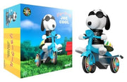Peanuts Super Cycles Vehículo Joe Cool (Black w/ Blue Trike)