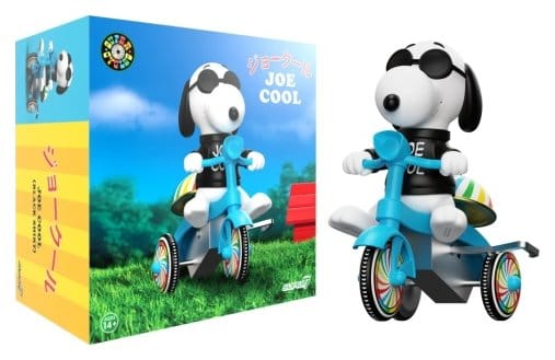 Peanuts Super Cycles Vehículo Joe Cool (Black w/ Blue Trike) Frikytopia