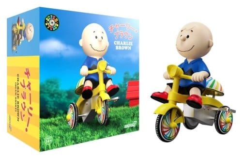 Peanuts Super Cycles Vehículo Charlie Brown (Blue w/ Yellow Trike) Frikytopia