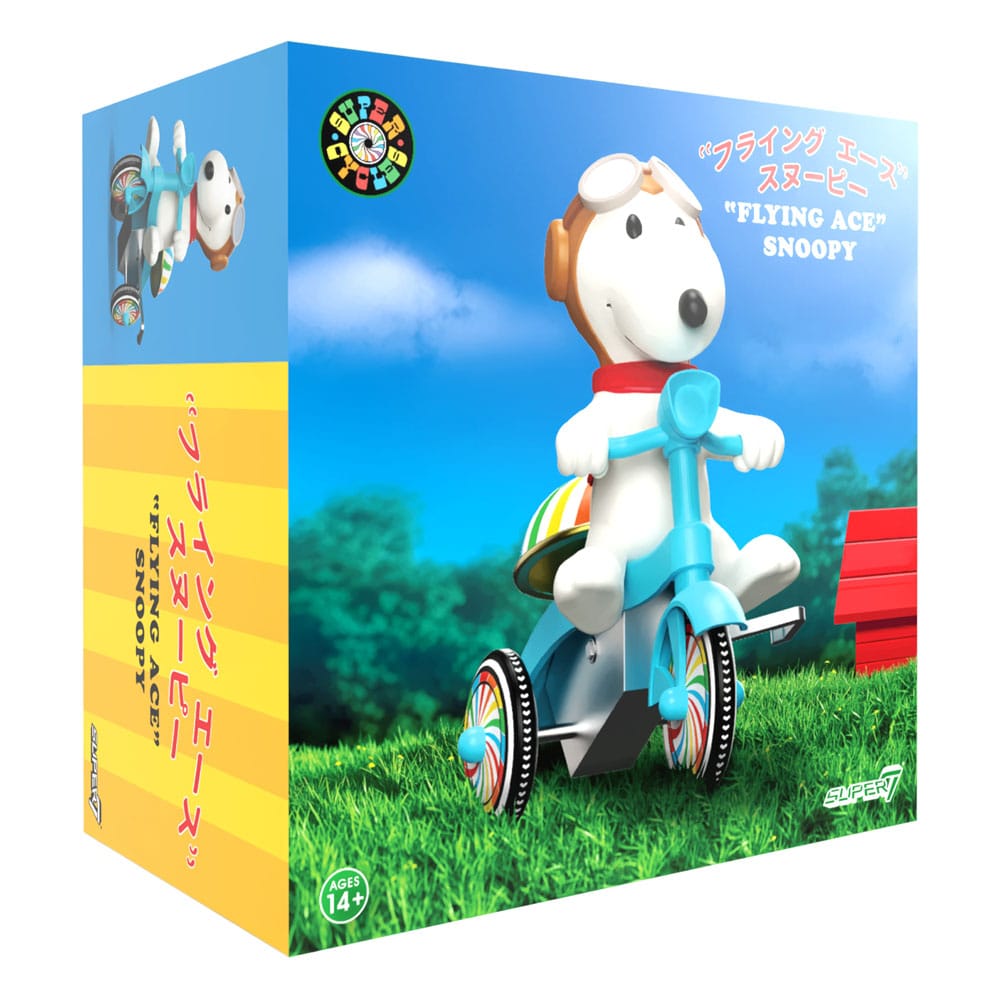 Peanuts Figura Super Cycles Snoopy Flying Ace 13 cm
