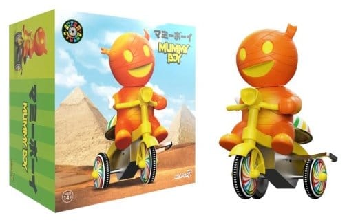 Super7 Super Cycles Vehículo Mummy Boy (Orange w/ Yellow Trike) Frikytopia