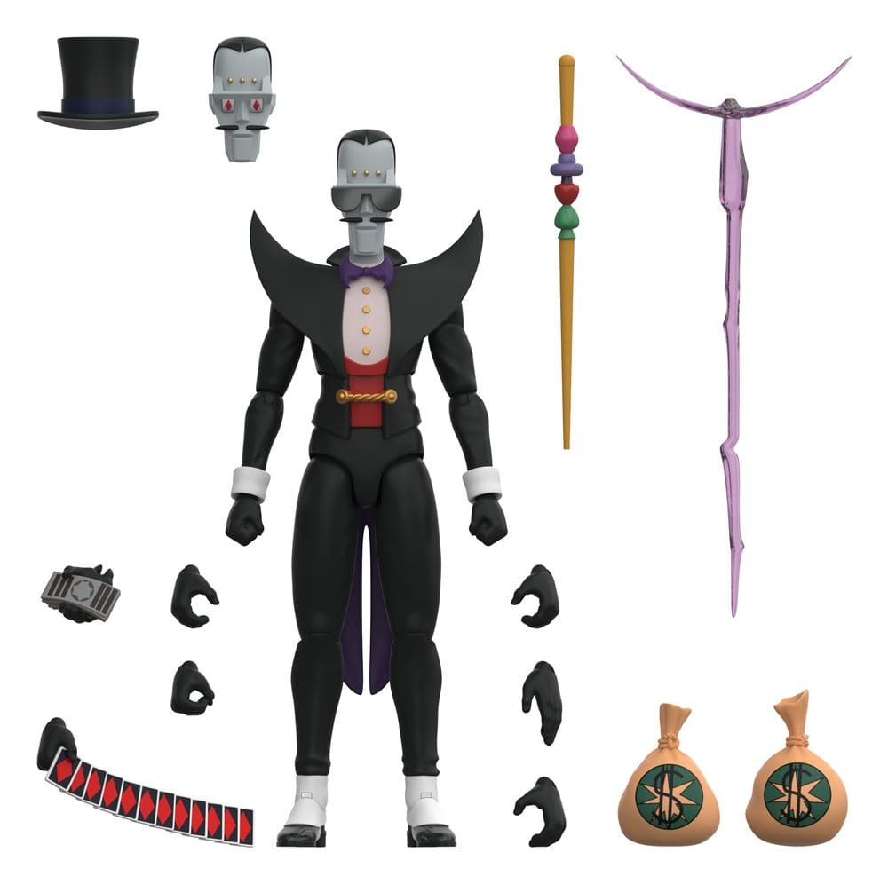 Silver Hawks Ultimates Figura Wave 08 Poker-Face (Toon) Frikytopia