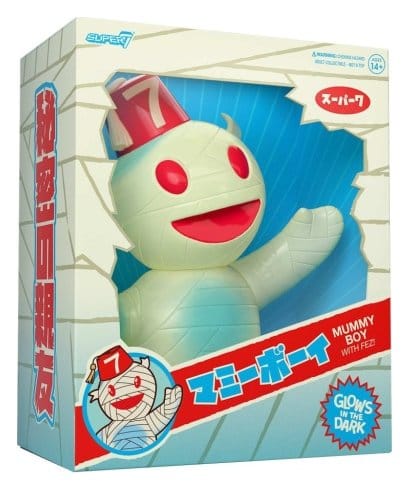 Super7 Vinyl Figura Mummy Boy (Glow w/ Fez) Frikytopia