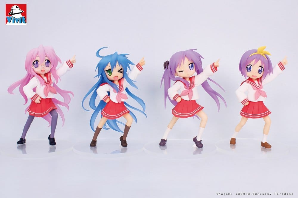Lucky Star Estatua PVC Vivit Miyuki Takara 13 cm