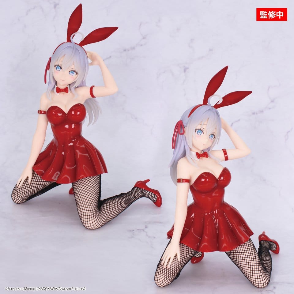 Alya Sometimes Hides Her Feelings in Russian Estatua One-Seventh Carat PVC 1/7 Alya Bunny Red Ver. 17 cm