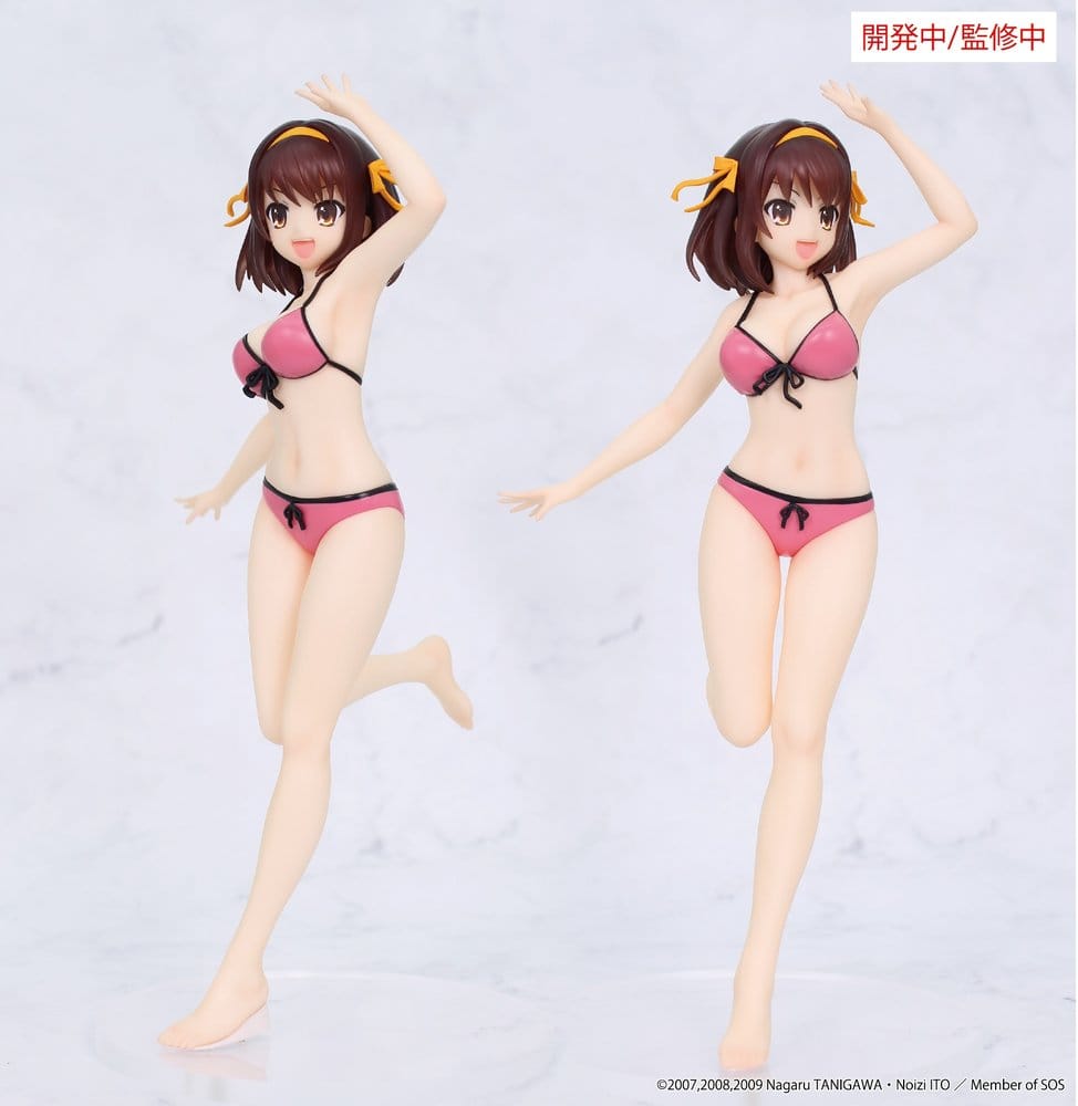 The Melancholy of Haruhi Suzumiya Vivit Figura PVC Haruhi Suzumiya 20 cm