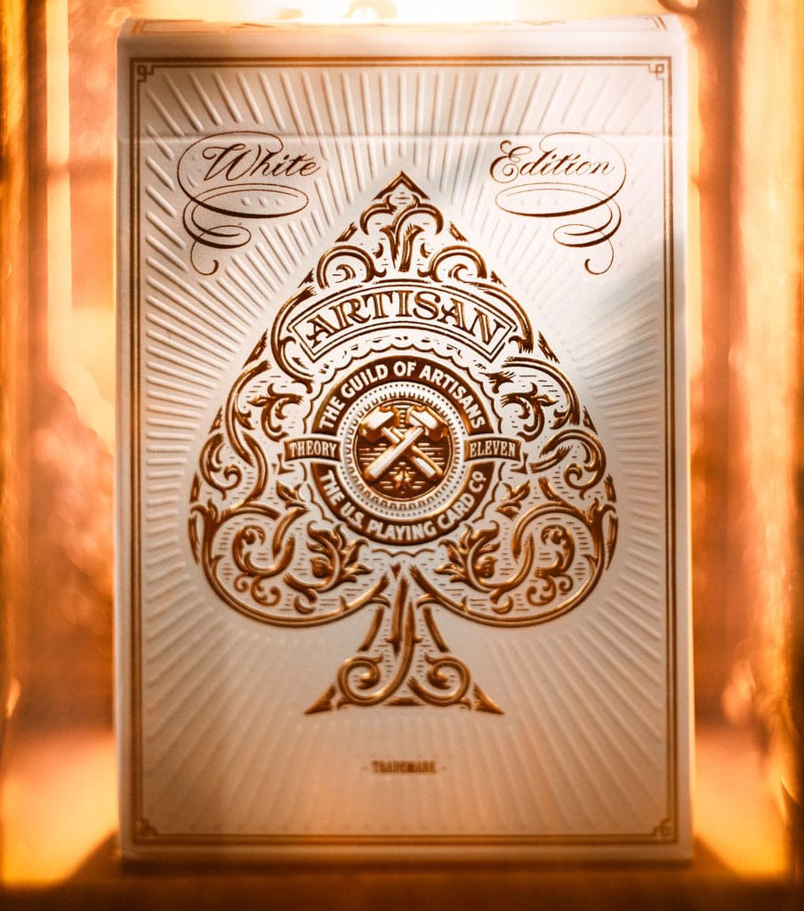 Artisan Baraja de cartas White Frikytopia