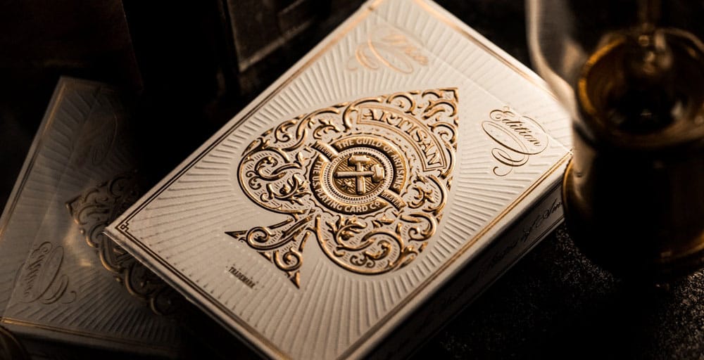 Artisan Baraja de cartas White