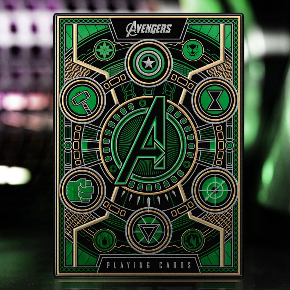 Avengers - The Infinity Saga Baraja de cartas Green Version Frikytopia