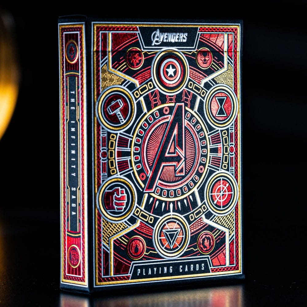Avengers - The Infinity Saga Baraja de cartas Red Version Frikytopia