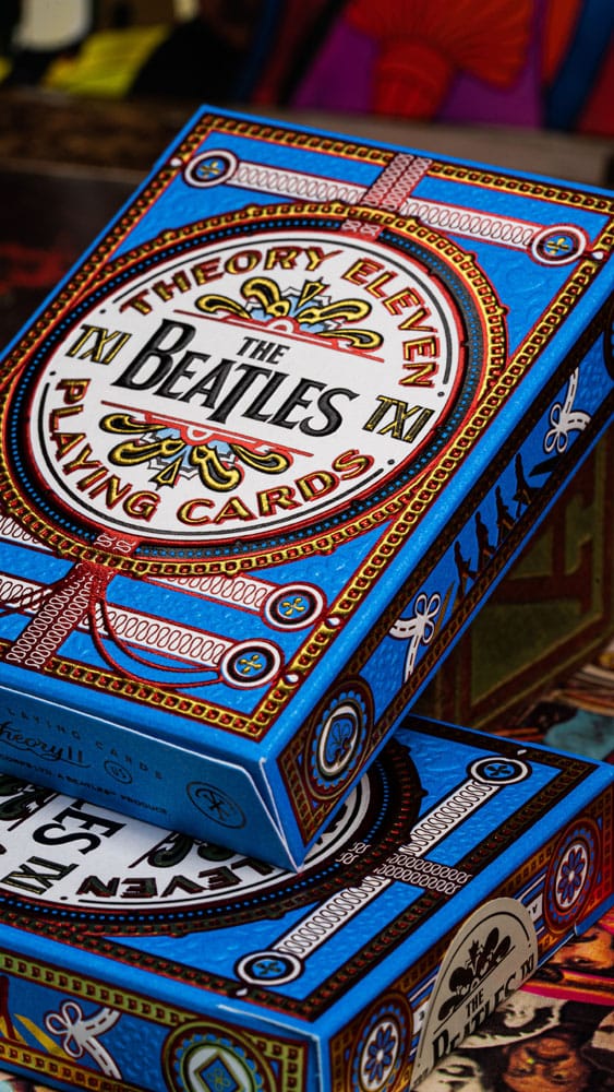 The Beatles Baraja de cartas Blue Version