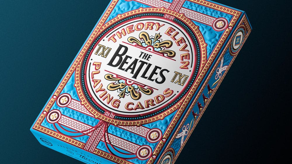 The Beatles Baraja de cartas Blue Version