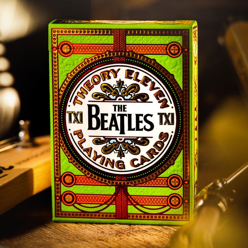 The Beatles Baraja de cartas Green Version Frikytopia