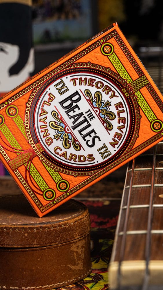 The Beatles Baraja de cartas Orange Version