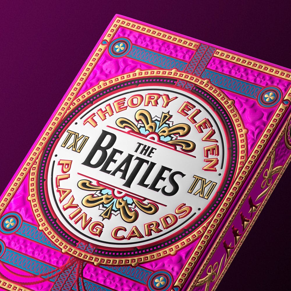 The Beatles Baraja de cartas Pink Version
