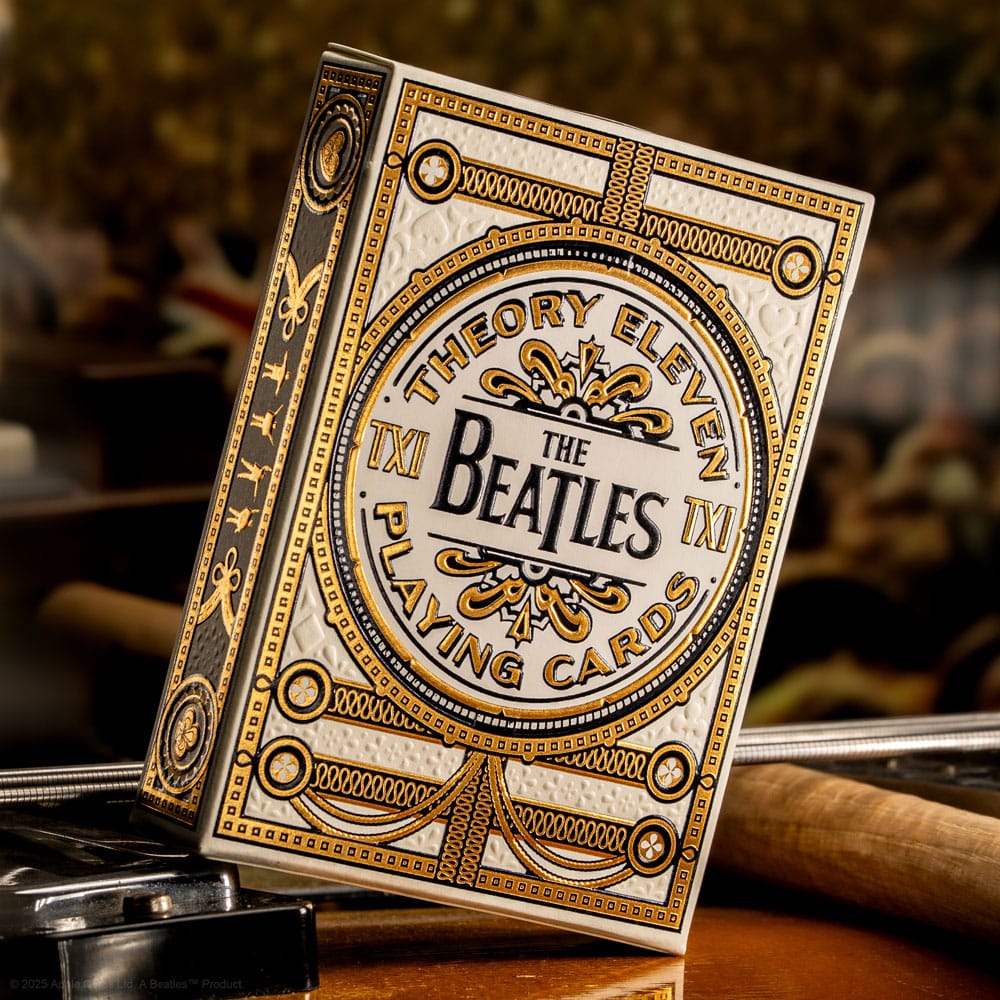 The Beatles Baraja de cartas White Special Edition Frikytopia
