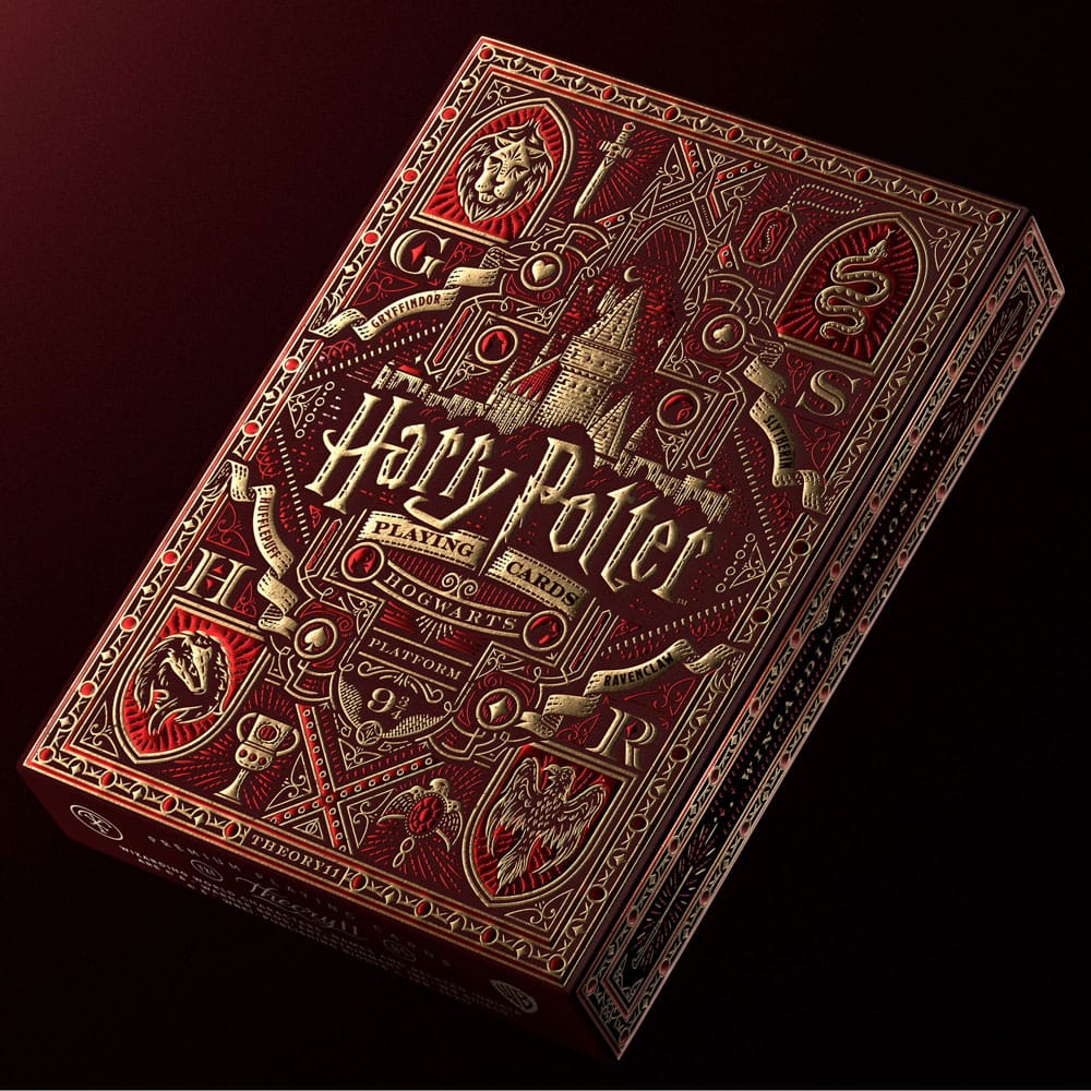 Harry Potter Baraja de cartas Red Version Frikytopia