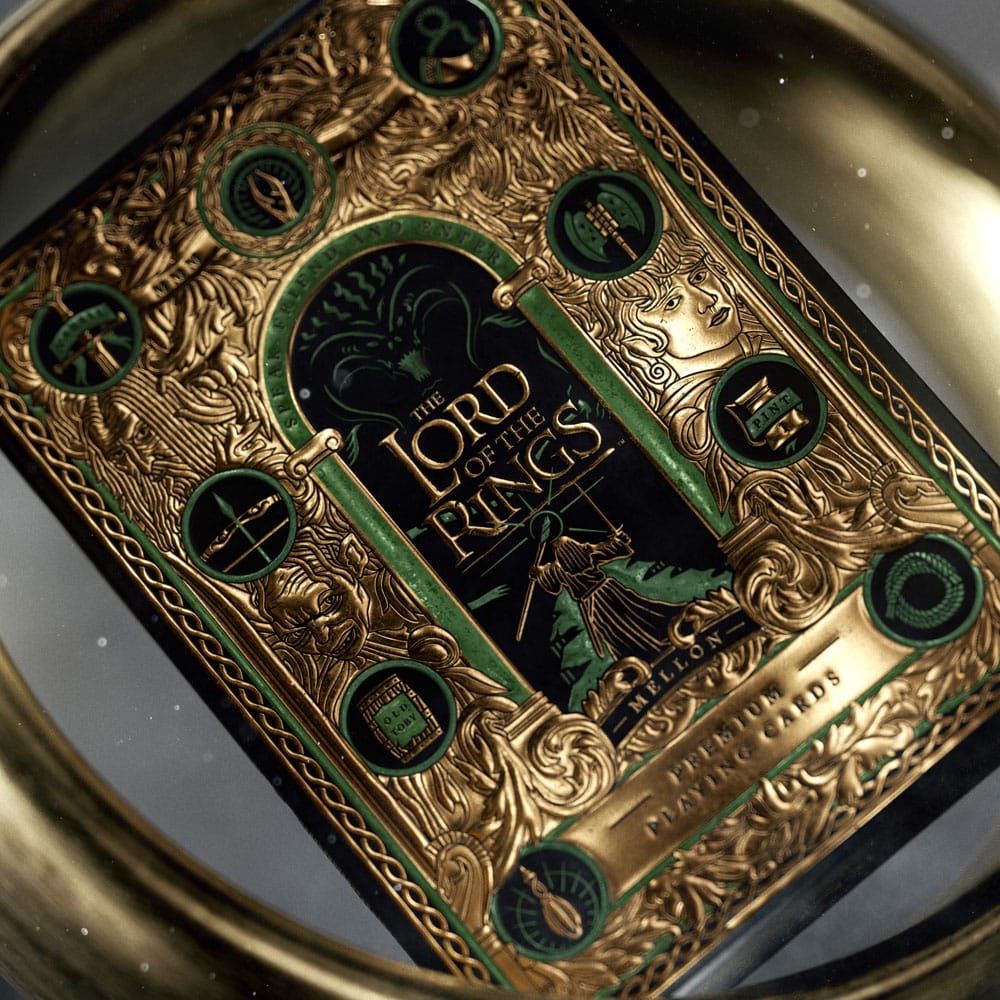 El Señor de los Anillos Baraja de cartas Premium Box Set (4 barajas)