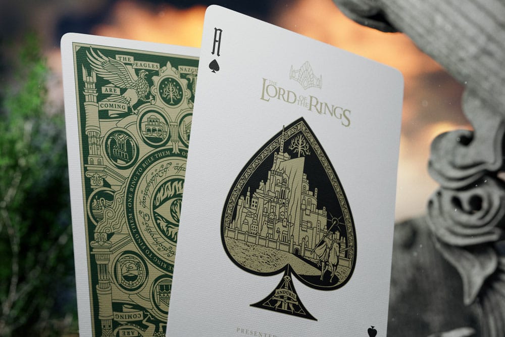 El Señor de los Anillos Baraja de cartas Premium Box Set (4 barajas)