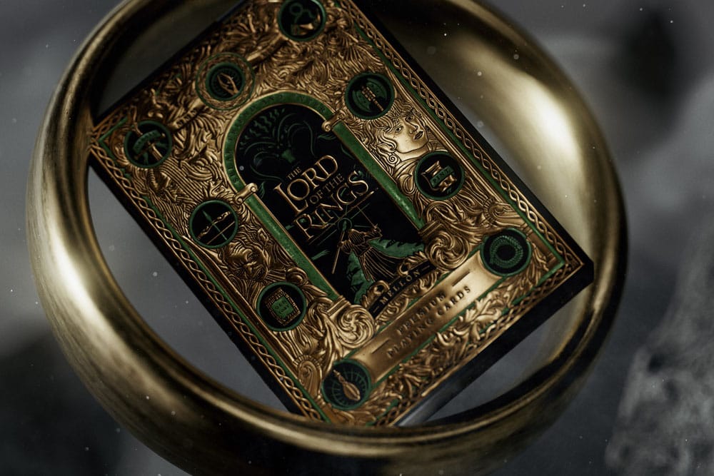 El Señor de los Anillos Baraja de cartas Premium Box Set (4 barajas)