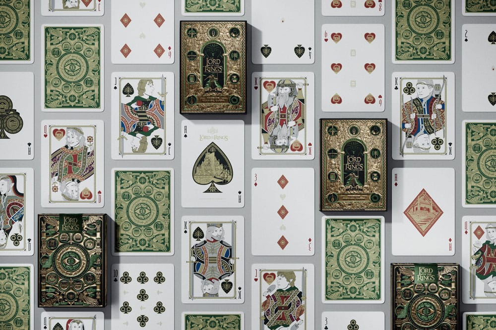 El Señor de los Anillos Baraja de cartas Premium Box Set (4 barajas)