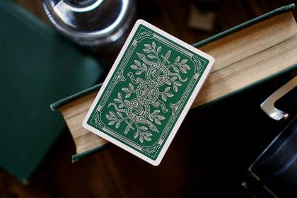 Theory 11 Baraja de cartas Monarch Green