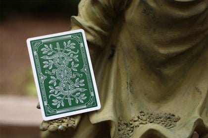 Theory 11 Baraja de cartas Monarch Green
