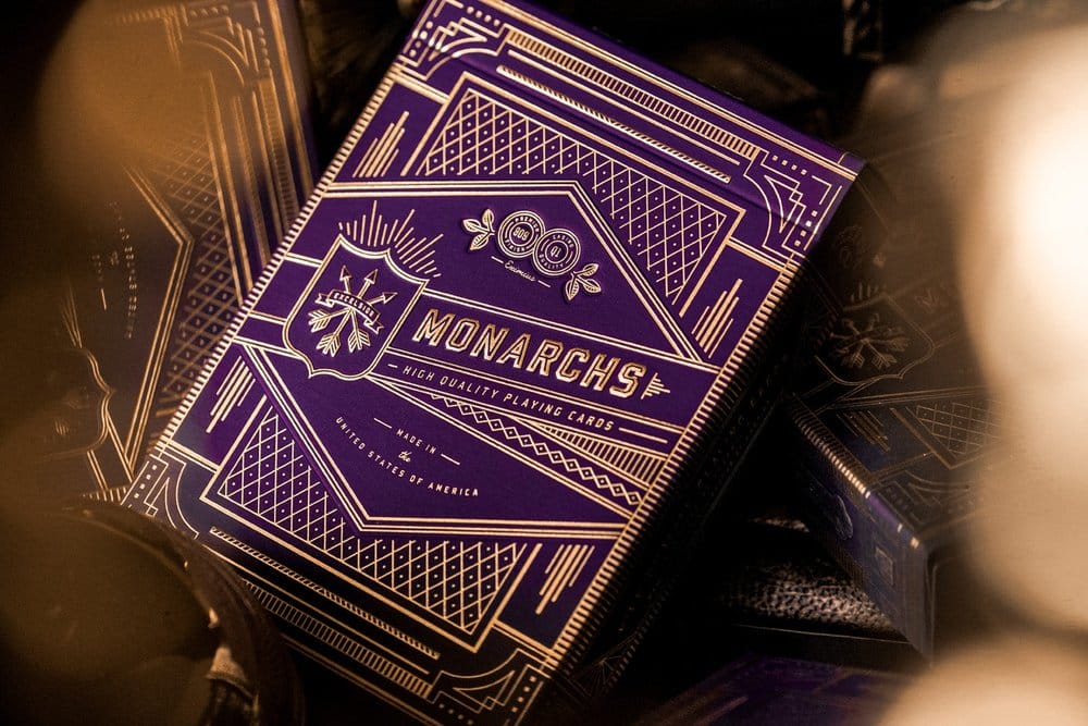 Theory 11 Baraja de cartas Monarch Purple Frikytopia
