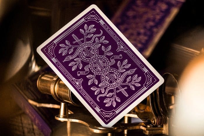 Theory 11 Baraja de cartas Monarch Purple