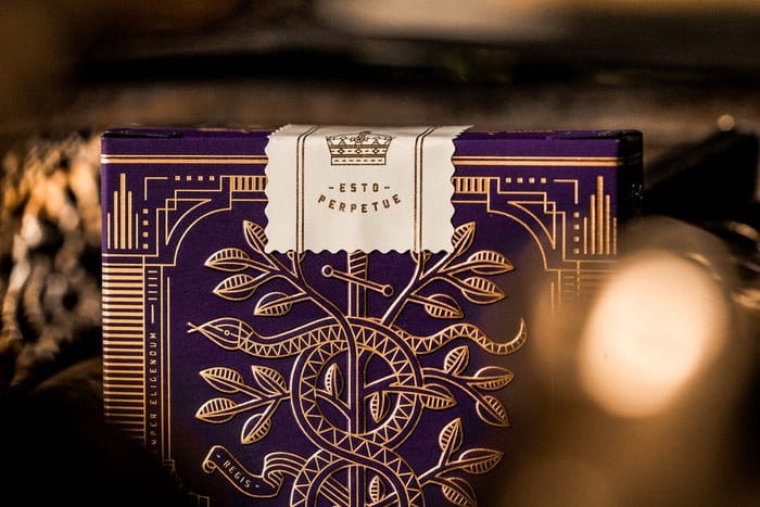 Theory 11 Baraja de cartas Monarch Purple