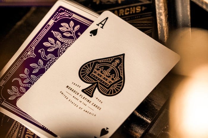Theory 11 Baraja de cartas Monarch Purple