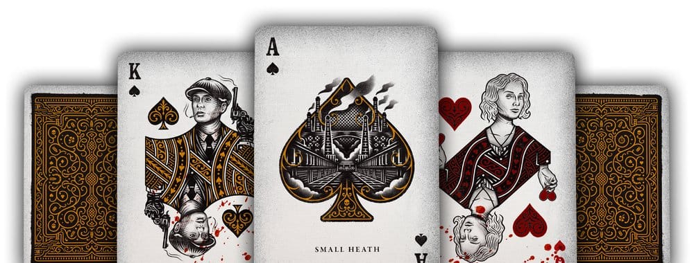 Peaky Blinders Baraja de cartas Forged In Smoke and Blood