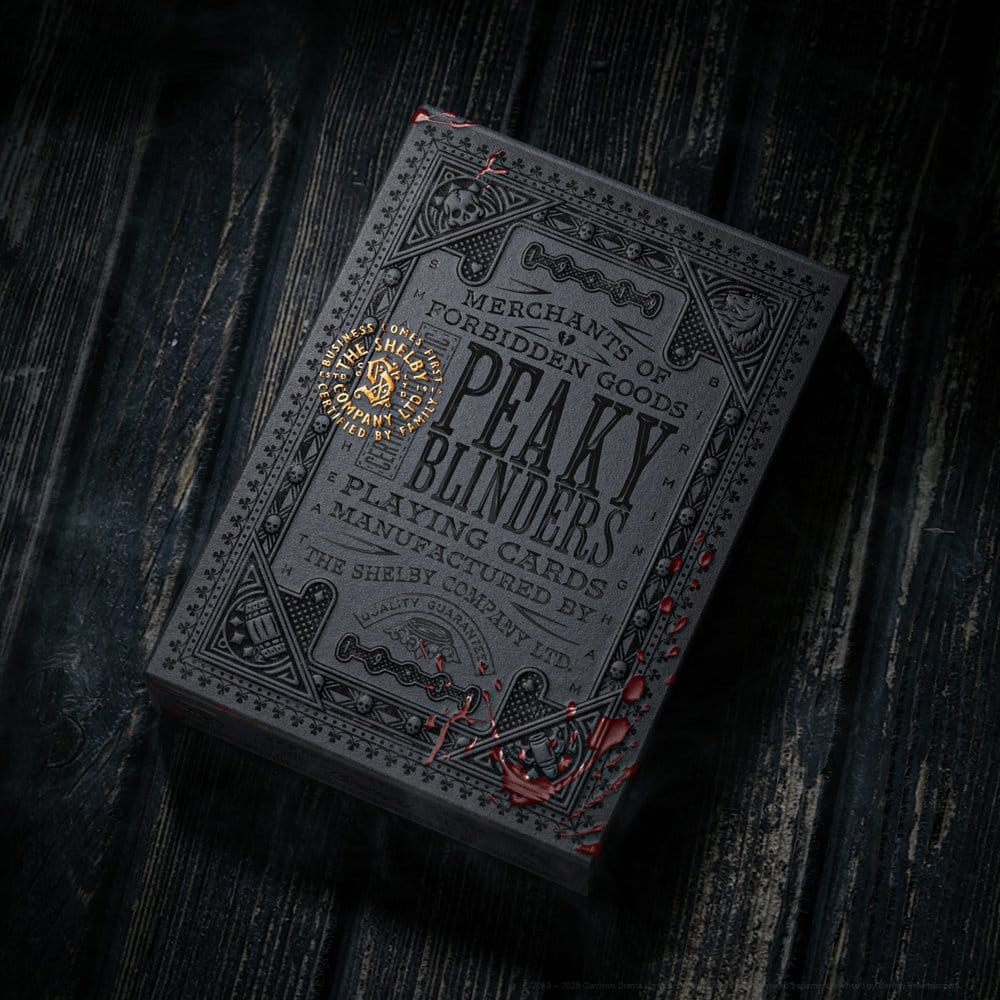 Peaky Blinders Baraja de cartas Forged In Smoke and Blood
