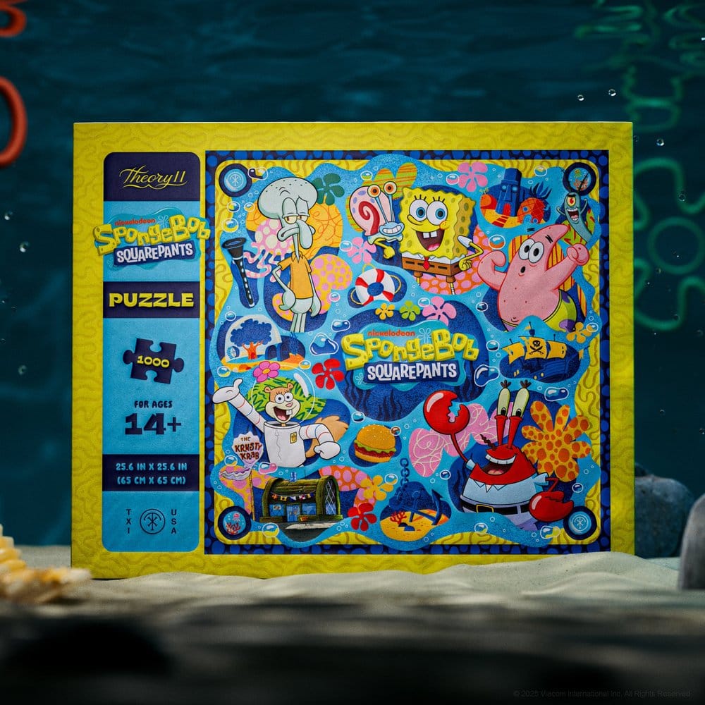 Bob Esponja Puzzle Multi-Dimensionales (1000 piezas) Frikytopia