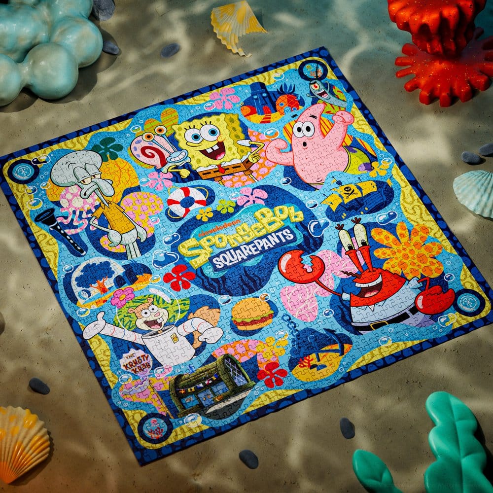 Bob Esponja Puzzle Multi-Dimensionales (1000 piezas)