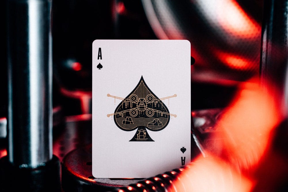 Star Wars Baraja de cartas Silver Edition Dark Side