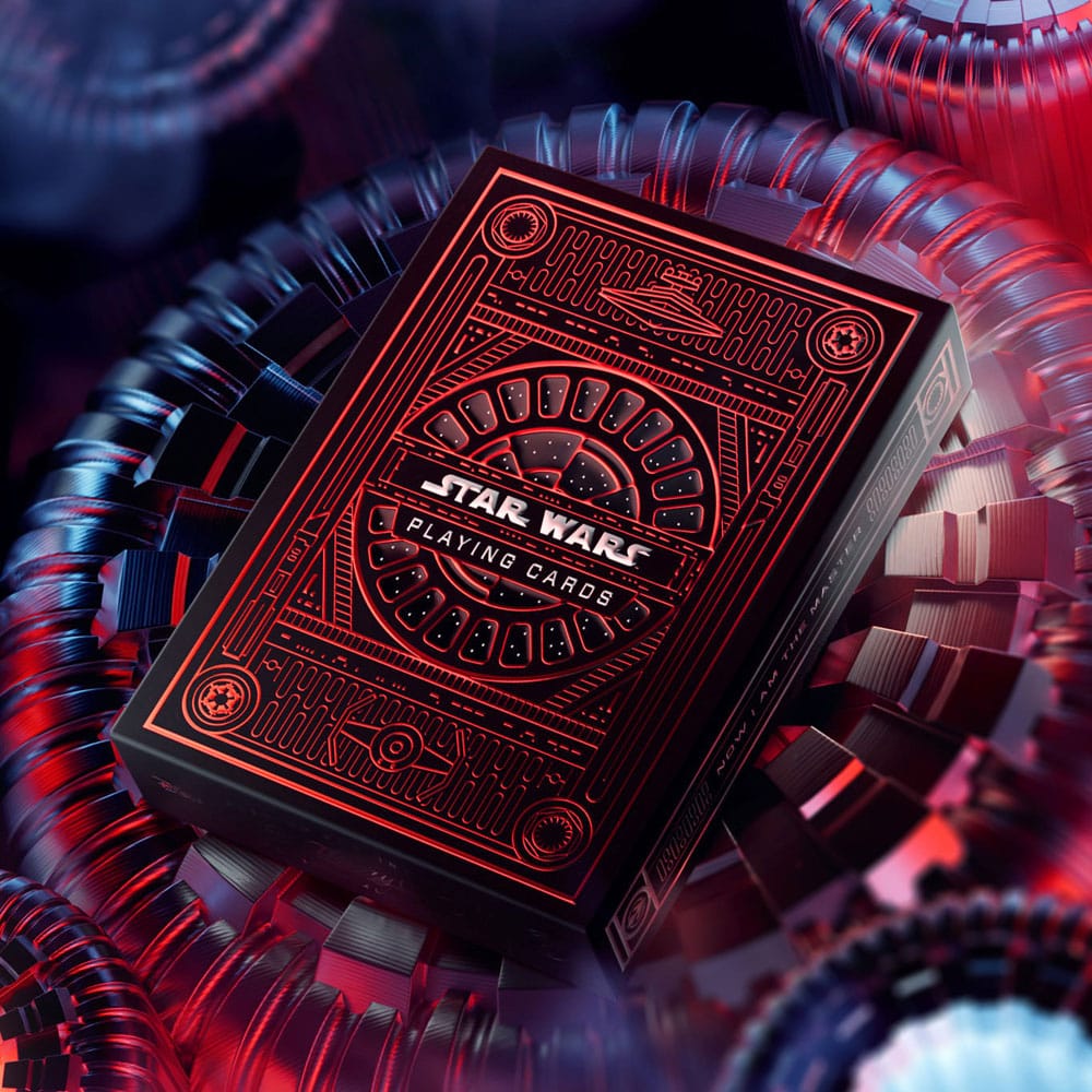 Star Wars Baraja de cartas Red Version Frikytopia