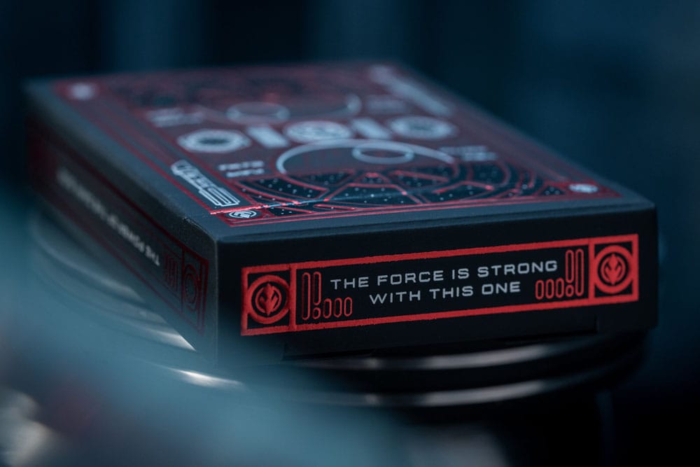 Star Wars Baraja de cartas Red Version