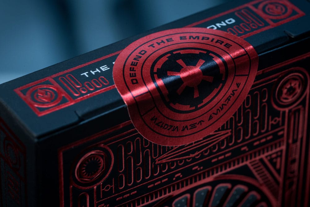 Star Wars Baraja de cartas Red Version