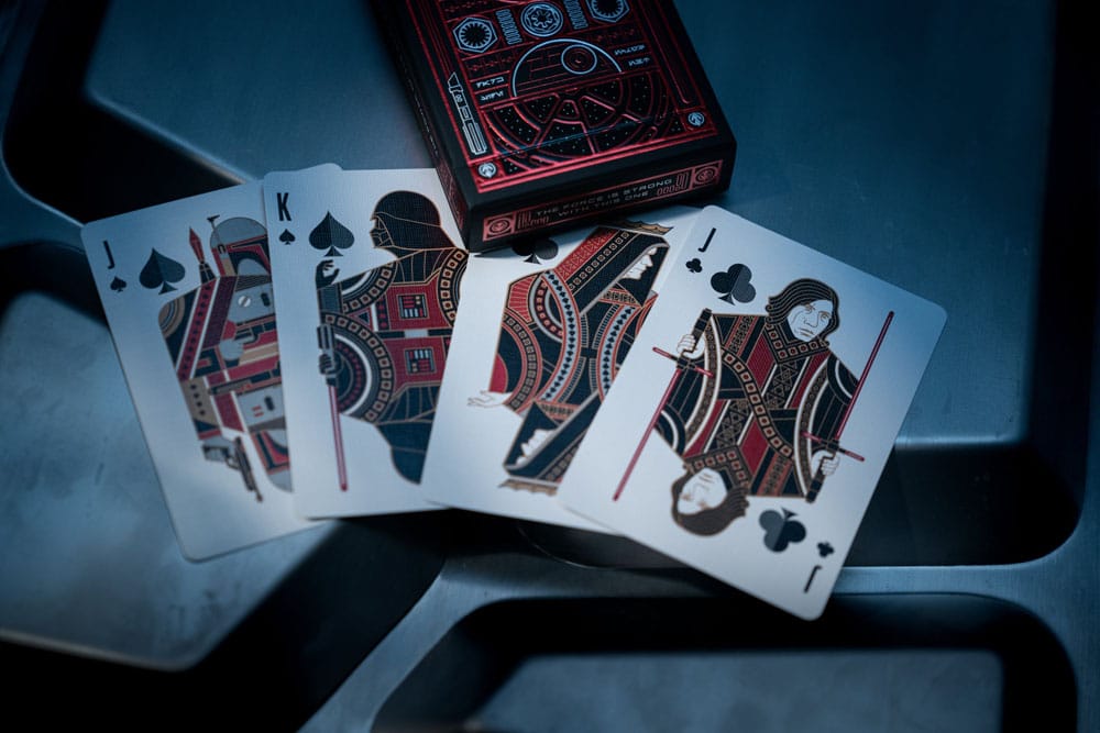 Star Wars Baraja de cartas Red Version