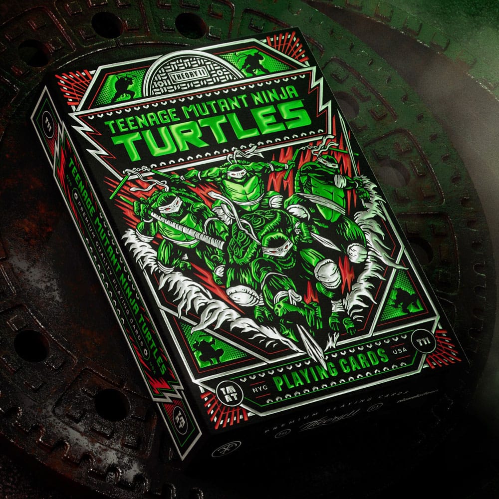 Tortugas Ninja Baraja de cartas Frikytopia