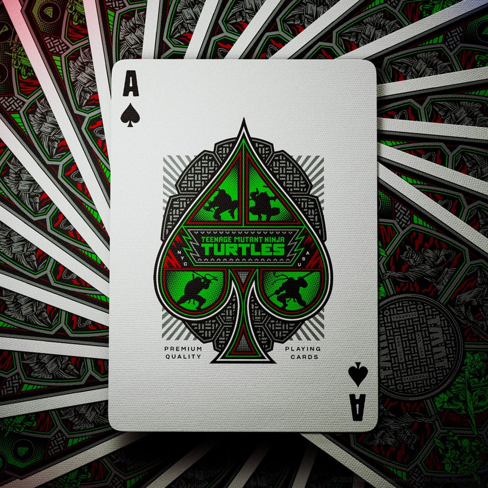 Tortugas Ninja Baraja de cartas