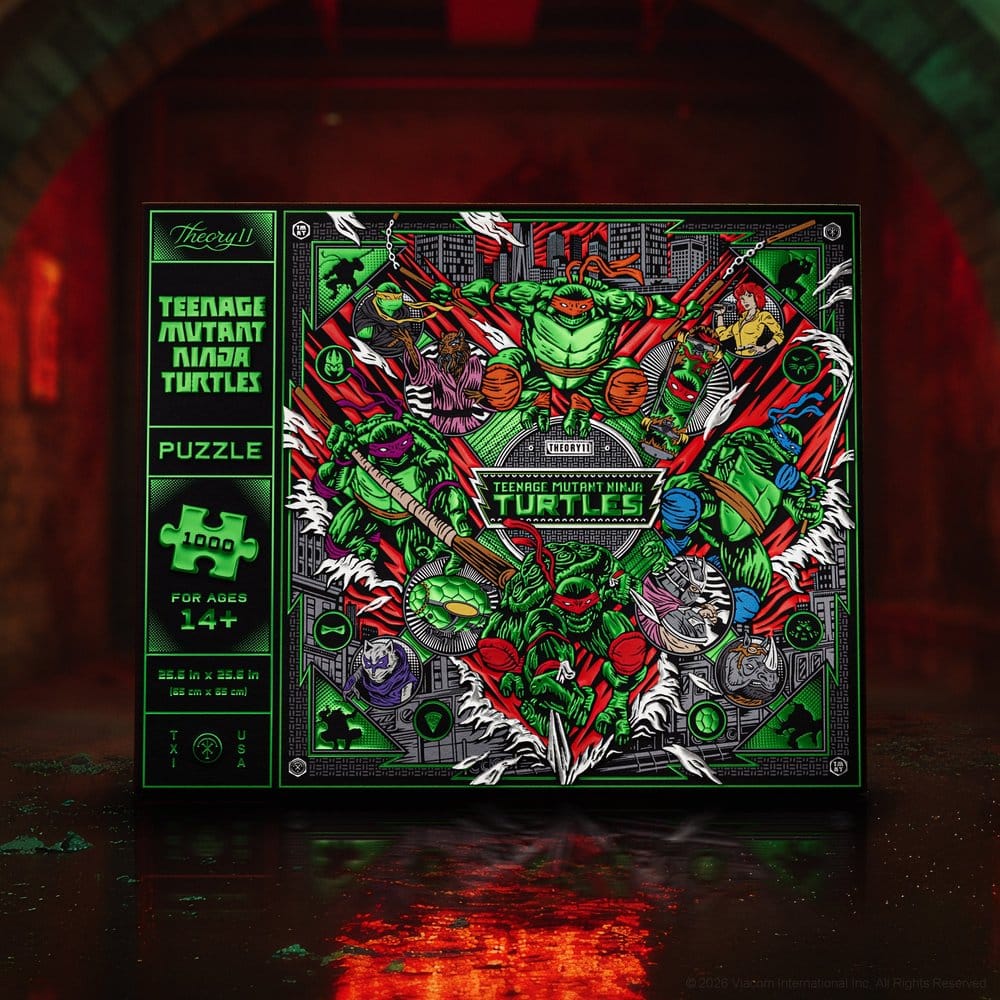 Teenage Mutant Ninja Turtles puzzle multidimensional (1000 piezas)