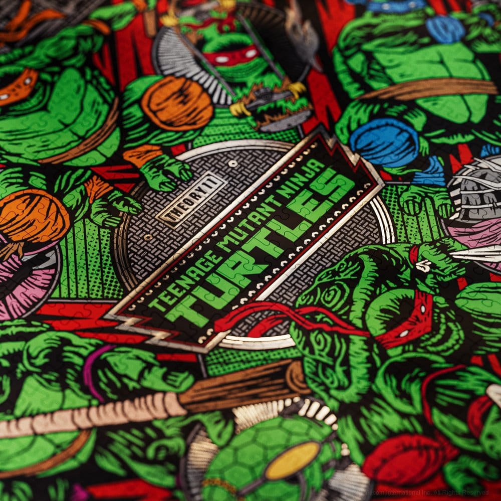 Teenage Mutant Ninja Turtles puzzle multidimensional (1000 piezas)